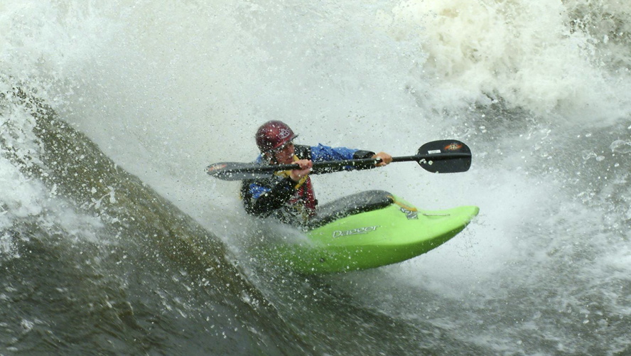 Kayaking Tidal Rapids Coast Mountain Expedition