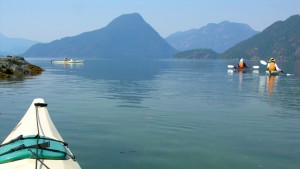 multi day kayak trip desolation sound