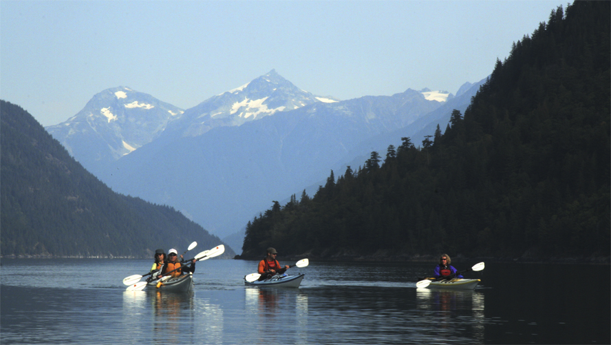 Bute Inlet Kayak Expedition Coast Mountain Expeditions